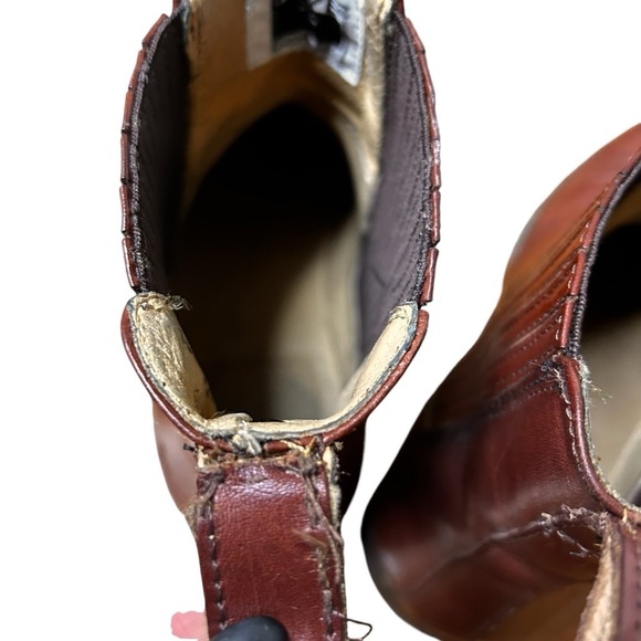 FRYE Women's Brown Leather Chelsea Boots- Size 8.5 - Picture 10 of 12